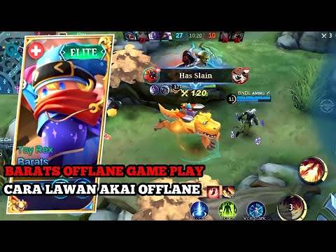 TOP BARATS OFFLANE MLBB | barats offlane 2022, barats offlane build