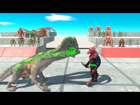 Army FANTASY Vs INFERNAL The Strongest Unit► Animal Revolt Battle Simulator