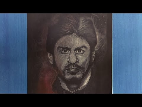 HOW TO DRAW NEGATIVE ART/NEGATIVE ART OF SRK / NEGATIVE ART TUTORIAL/MHKM ART