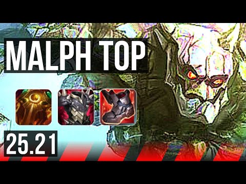 MALPHITE vs AATROX (TOP) | 10/1/8, Legendary | EUW Diamond | 25.21