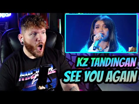 First time hearing KZ Tandingan SEE YOU AGAIN Reaction | KZ TANDINGAN Singer 2018 Reaction