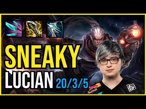 SNEAKY - LUCIAN vs TWITCH ADC - NA Challenger - Patch 11.5