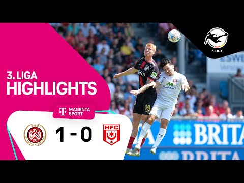 SV Wehen Wiesbaden - Hallescher FC |  Highlights 3. Liga 22/23