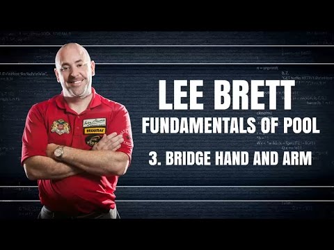 APA Lee Brett Billiard Instruction - Pool Lesson 3 - Bridge Hand & Bridge Arm