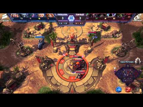 Team Blaze vs. Panda Global - Heroes Rising (LB) Game 2