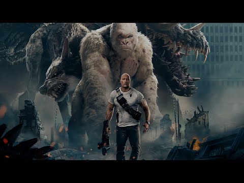 Giant Crocodile Attack Scene - Rampage (2018) Movie Clip HD