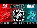 The Haters Guide to the 2023/24 NHL Season: Debriefing