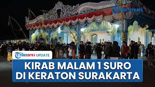 3 Kebo Bule Jadi Cucuk Lampah dalam Pelaksanaan Kirab Malam 1 Suro di Keraton Surakarta Jawa Tengah
