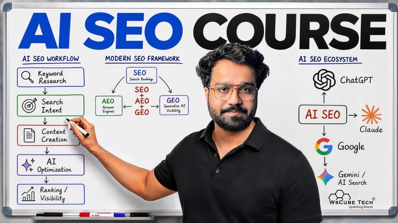 AI SEO Course | Master SEO, GEO & Learn to Rank #1 in AI Search