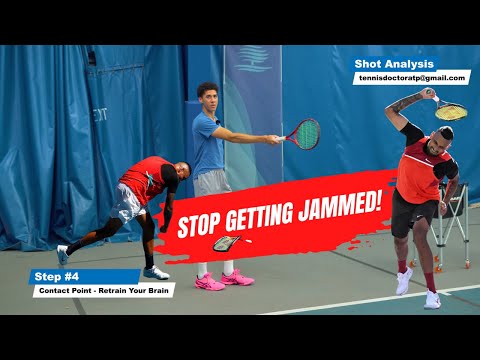 How To Stop Getting JAMMED On Your Forehand In 5 Steps