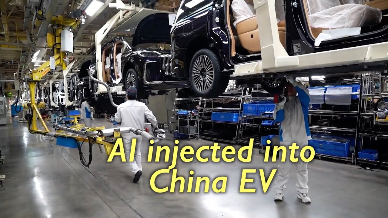 Chinese EV makers are speeding up AI transformation for efficiency and smarter cars