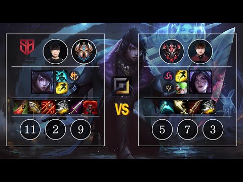 SB Leo Aphelios vs Progamer Stitch Kai'Sa Bot - KR Patch 10.12