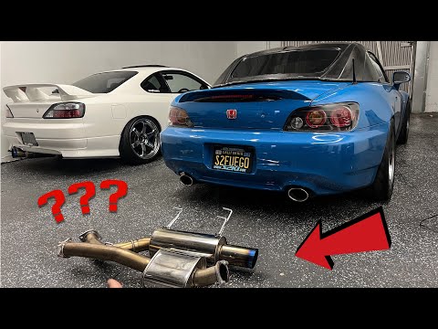 That's Not A Tomei Dah | New S2K Exhaust Install + Dyno Pulls