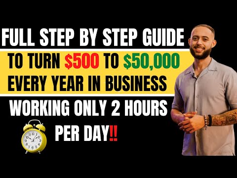 , title : 'Full Step By Step Guide To Turn $500 to $50,000 Working 2 Hours'