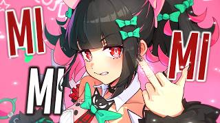 Nightcore - Mi Mi Mi (Rock Version) (Lyrics)