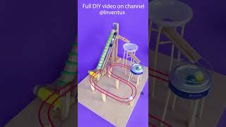 DIY Marble Machine made with Materials Recyclables