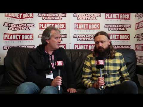 Massive Wagons backstage at Steelhouse Festival 2018