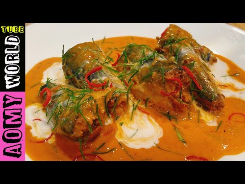 Thai Cooking | Mackerel in Dried Red Curry | Choo chee Mackerel | Canned Fish with Red Curry Sauce