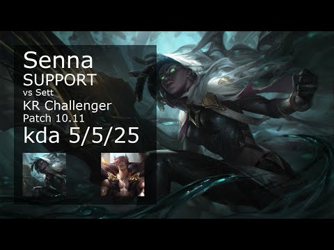 Senna Support & Vayne vs Sett & Miss Fortune - KR Challenger 5/5/25 Patch 10.11