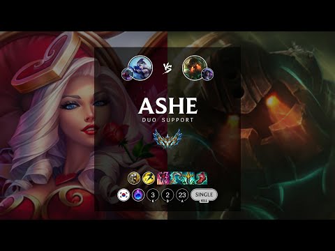 Ashe Support vs Nautilus - KR Challenger Patch 12.20