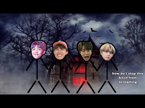 sope, namjin and a haunted house | BTS Stickman