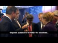 Merkel se queda estupefacta cuando Rajoy le dice que Podemos puede ser segunda fuerza