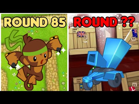 How Far Can Each Tower Get In MASTERY IMPOPPABLE? (BTD5)