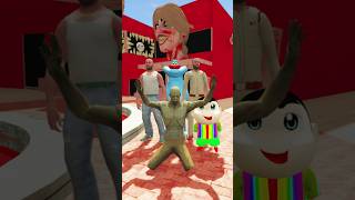 FRANKLIN SAVED OGGY AND SHINCHAN | INDIAN BIKE DRIVING 3D |#indianbikedriving3d #gta #shorts