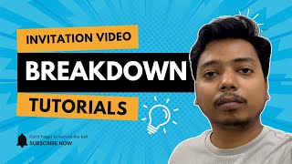 Global Creations Face Reveal | Wedding Invitation Video Breakdown & Editing Tutorials Begin