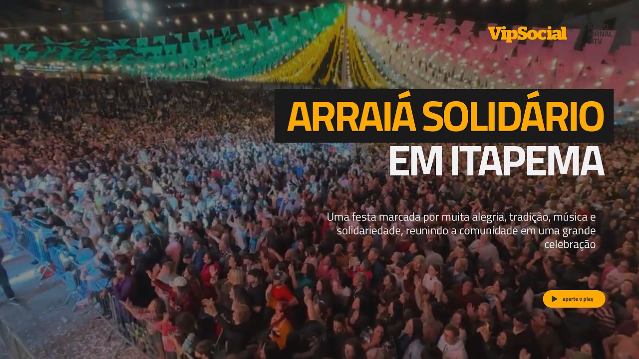 Confira como foi o 8º Arraiá solidário de Itapema