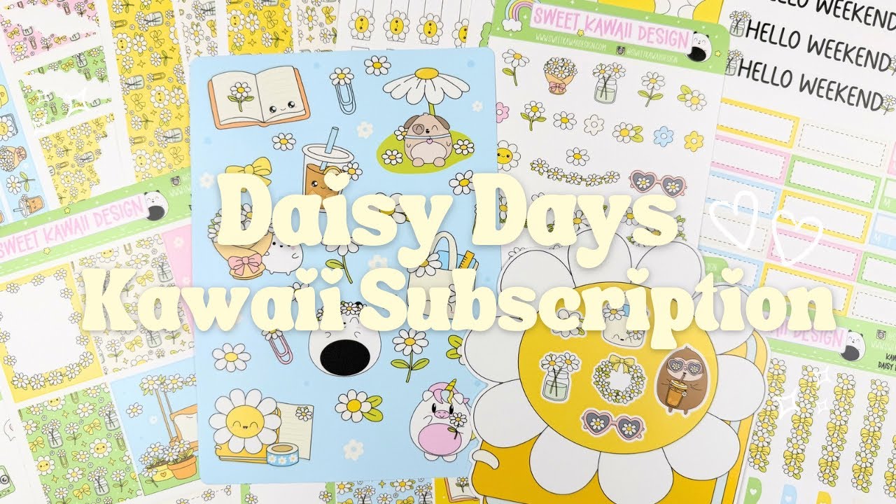 Kawaii Subscription Reveal - Daisy Days
