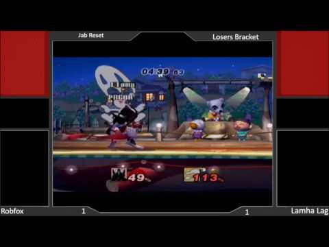 Jab Reset Circuit 5 Project M Losers Finals Robfox (Mewtwo) Lahma Lag (Game & Watch)