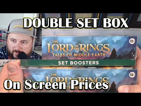 LOTR Double SET Box Opening - Fates change FAST in LOTR - MTG Box Opening
