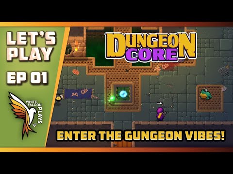 Dungeon Core | EP-01 GamePlay | Let's Play | Action Roguelike Top-Down Shooter