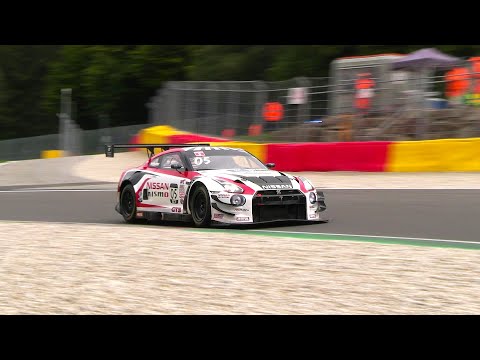Nissan GT-R Nismo GT3 Legends V6 Sound : Spa Six Hours 2025 ! [HD]
