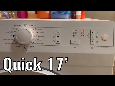 Gorenje SensoCare: Quick 17’ (complete cycle)