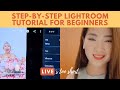 Step-by-Step Lightroom Tutorial for Beginners