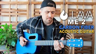 Video thumbnail for Lava Me 2 Acoustic Guitar - I didn’t expect a CARBON FIBER Guitar to sound like THIS! by Patrick Breen