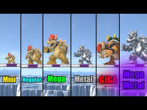 Who Can Knock Down All The Bowser Levels? - Smash Bros. Ultimate