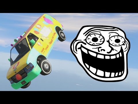 CARRERA TROLL PARA INTELIGENTES - Gameplay GTA 5 Online Funny Moments (Carrera GTA V PS4)