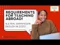 IS A TEFL CERTIFICATE ENOUGH IN 2025 Teach In China TeachNow Certificate MorelandUniversity