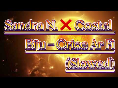 Sandra N. ❌ Costel Biju - Orice Ar Fi (Slowed)