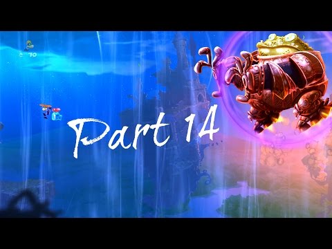 Rayman Legends Part 14 - Armoured Toad Boss!!