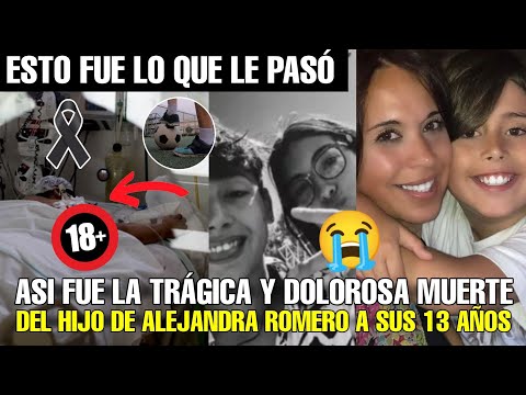 THIS IS HOW THE SON OF ALEJANDRA ROMERO, THE LAST GIRLFRIEND OF POTRO RODRIGO, DIED. THIS IS WHAT...