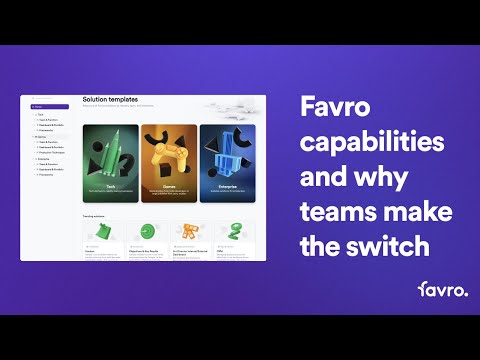Favro capabilities and why teams make the switch