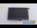 TM047NBH01 Tianma 4.7 inch a-Si TFT-LCD  LCM 480(RGB)×272  WQVGA  117PPI