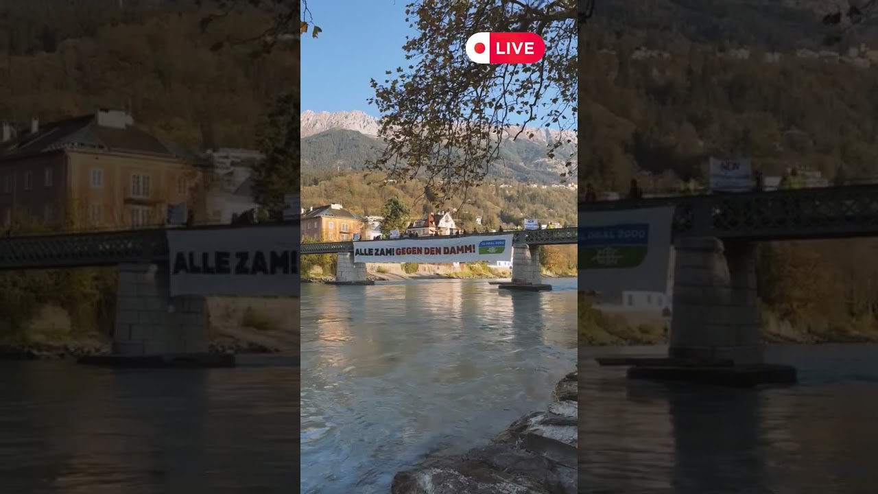 Alle zam gegen den Damm! ✊🌍 #global2000 #gemeinsamstärker #energiewende