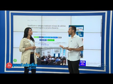 Notícias do Portal O Dia no programa Bom Dia News 03 02 2023