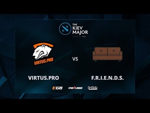 Virtus.Pro vs F.R.I.E.N.D.S, The Kiev Major CIS Main Qualifiers