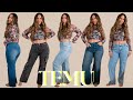 REALISTIC Jeans Try On With Temu ‍ ️ What I Ordered Vs What I Got Midsize Curvy Size 8 10